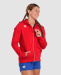 Bluza damska Arena Women Team Hooded Jacket Panel Red