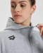 Bluza damska Arena Women Team Hooded Jacket Panel Medium Grey/Heather