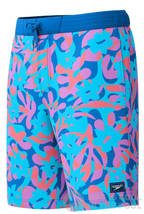 Speedo Print Bondi Boardshort 20 Blue/Purple