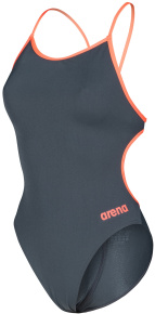 Arena Performance Solid Lace Back Asphalt