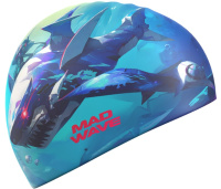 Mad Wave Shark Silicone Cap