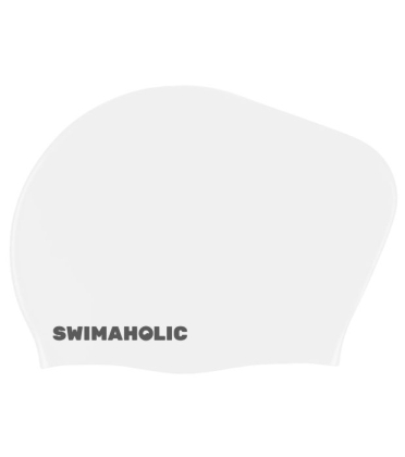 Dziecięcy czepek do pływania Swimaholic Long Hair Cap Junior