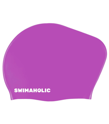 Dziecięcy czepek do pływania Swimaholic Long Hair Cap Junior