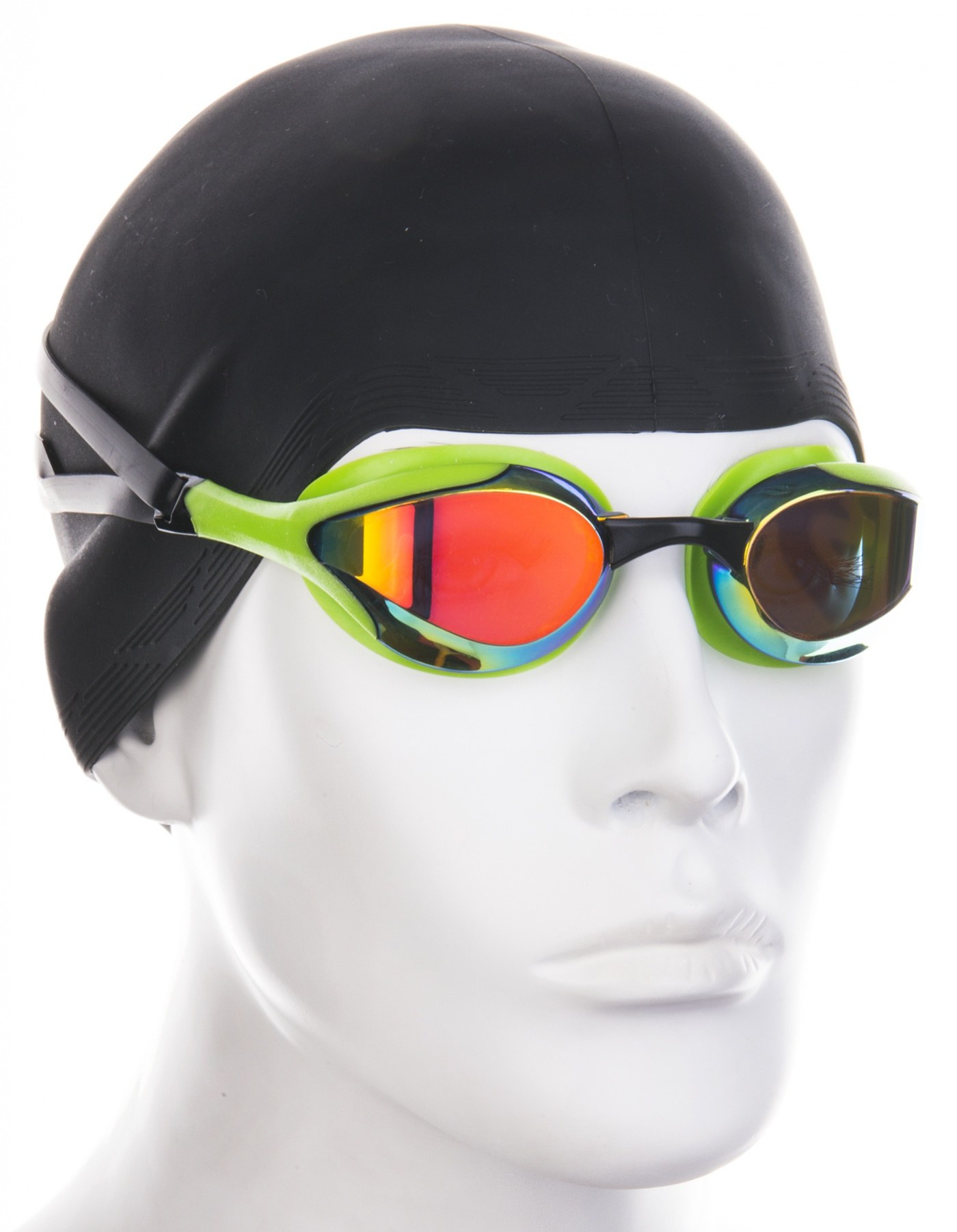 Okulary pływackie Mad Wave Alien Rainbow
