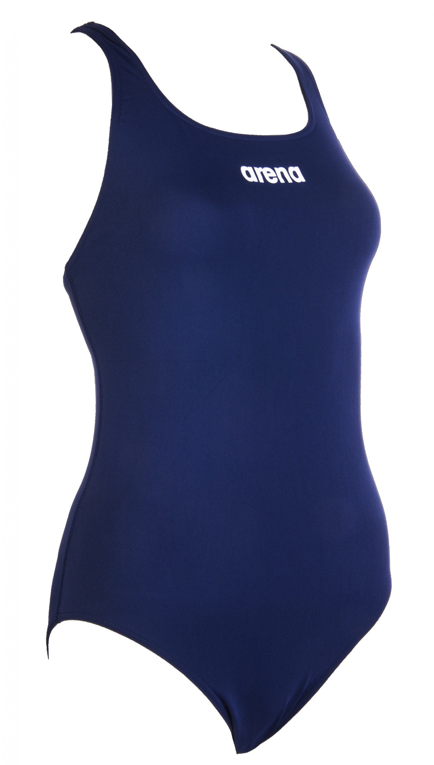 Damski strój kąpielowy Arena Solid Swim Pro navy