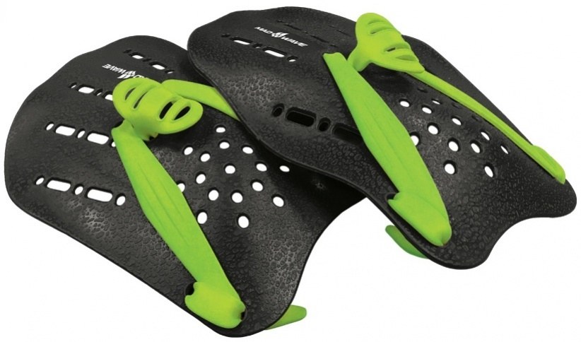 Łapki do pływania Mad Wave Paddles Black