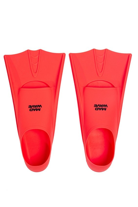 Mad Wave Flippers Training Fins Red