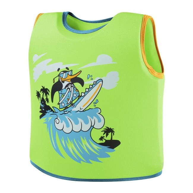 Kamizelka do pływania dla dzieci Speedo Character Printed Float Vest Chima Azure Blue/Fluro Green