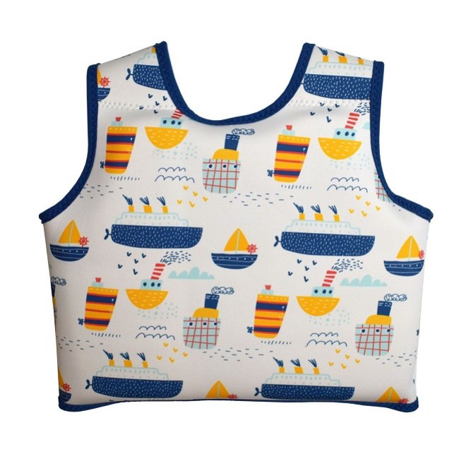 Kamizelka do pływania dla dzieci Splash About Go Kamizelka do pływania dla dzieci Splash Swim Vest Tug Boats