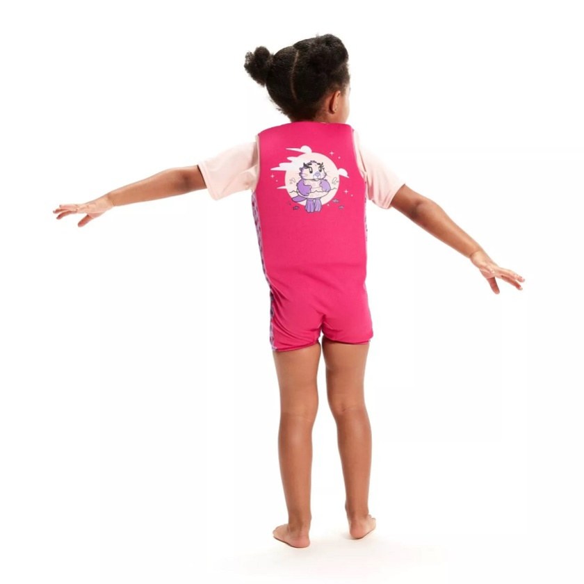 Kamizelka do pływania dla dzieci Speedo Character Printed Float Suit Aria Mimi Lilac/Sweet Taro