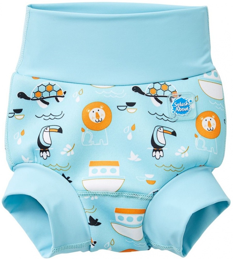 Strój kąpielowy dla niemowląt Splash About New Happy Nappy Noah's Ark