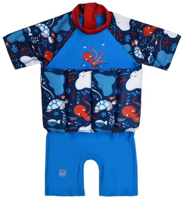 Splash About Sleeved Floatsuit Sea Life