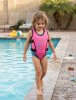 Kamizelka do pływania dla dzieci AquaKiddo Swim Vest Pink